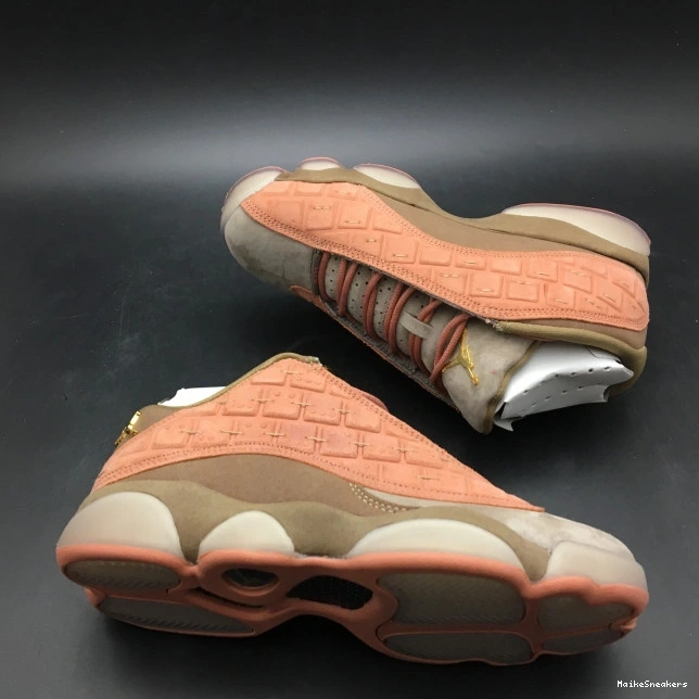 MaikeSneakers Canteen-Terra Air AT3102-200 Jordan 13 CLOT Sepia Stone Low x Blush 0702